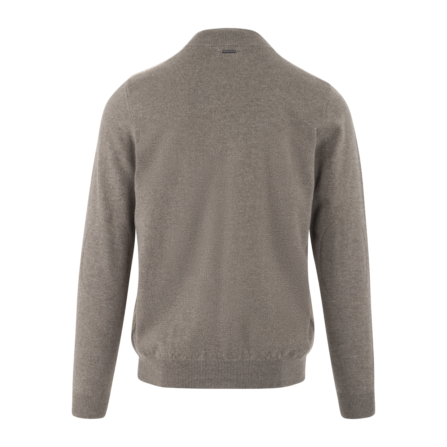 Milton Zip Cardigan - Brown