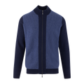 Milton Zip Cardigan - Navy