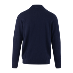 Milton Zip Cardigan - Navy