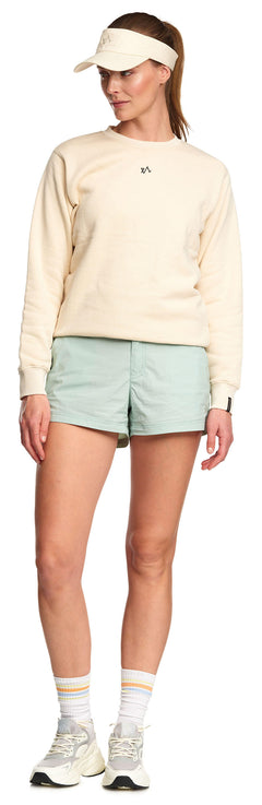 Mode Crewneck U - Gråhvit