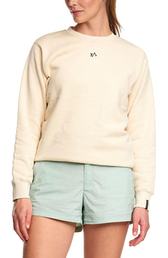 Mode Crewneck U - Gråhvit
