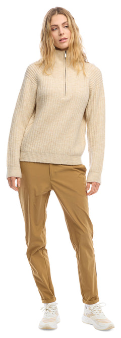 Mode Iris HZ Genser - Beige Mel