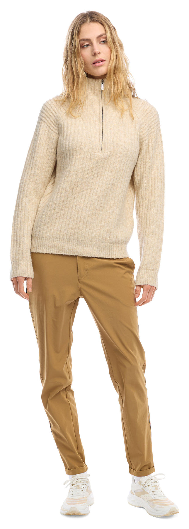 Mode Iris HZ Genser - Beige Mel