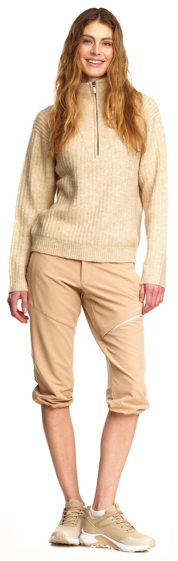 Mode Iris HZ Genser - Beige Mel