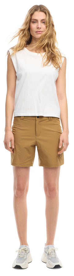 Mode Sleeveless Tee - Hvit