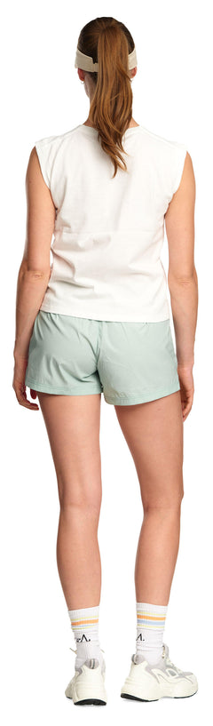 Mode Sleeveless Tee - Hvit