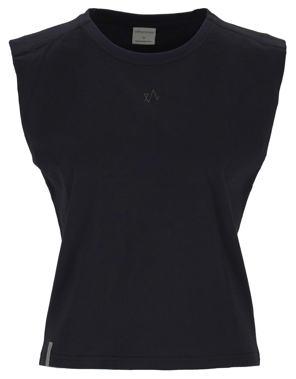 Mode Sleeveless Tee - Sort