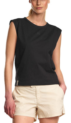 Mode Sleeveless Tee - Sort