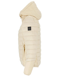 Mode Thermal Jakke - Gråhvit