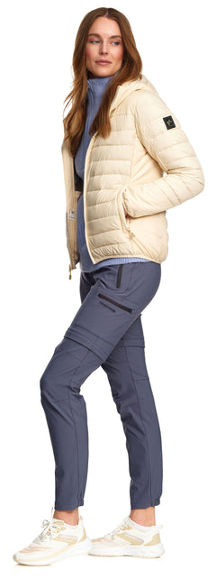 Mode Thermal Jakke - Gråhvit