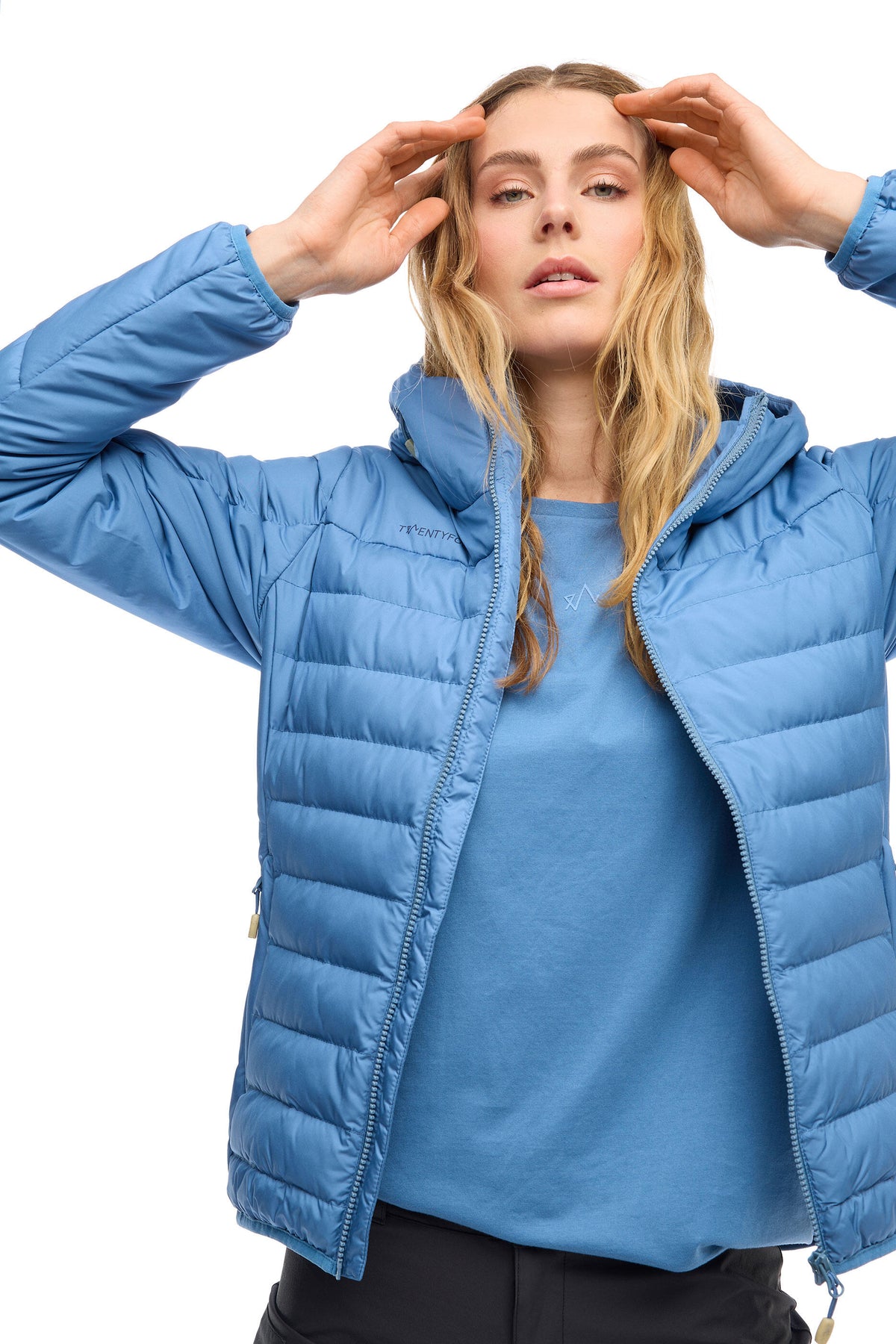 Mode Thermal Jakke - Mellomblå
