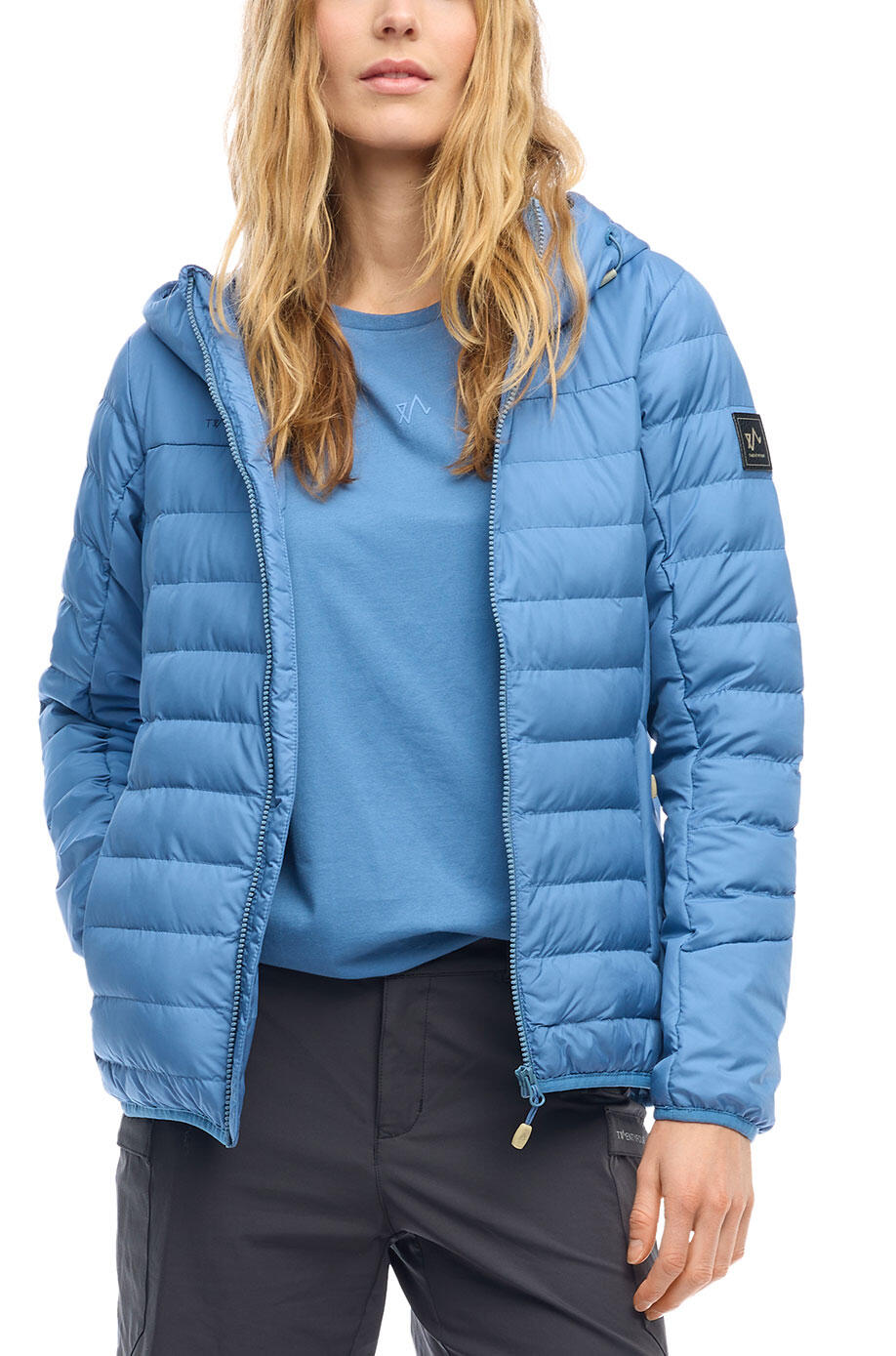Mode Thermal Jakke - Mellomblå