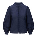 Otilie Ls Blouse - Navy