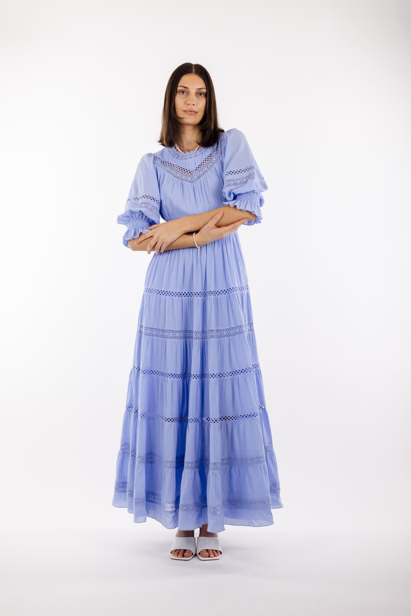Paola Dress - Vista Blue