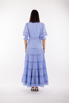 Paola Dress - Vista Blue