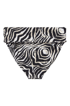 Zebra Chara Bottom - Offwhite/Black