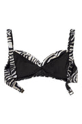Zebra Medea Top - Offwhite/Black