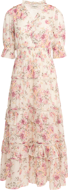 Vera Dreamy Flower Dress - Pink Flower