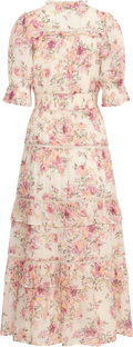 Vera Dreamy Flower Dress - Pink Flower