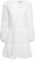 Lani Lace Mini Dress - White