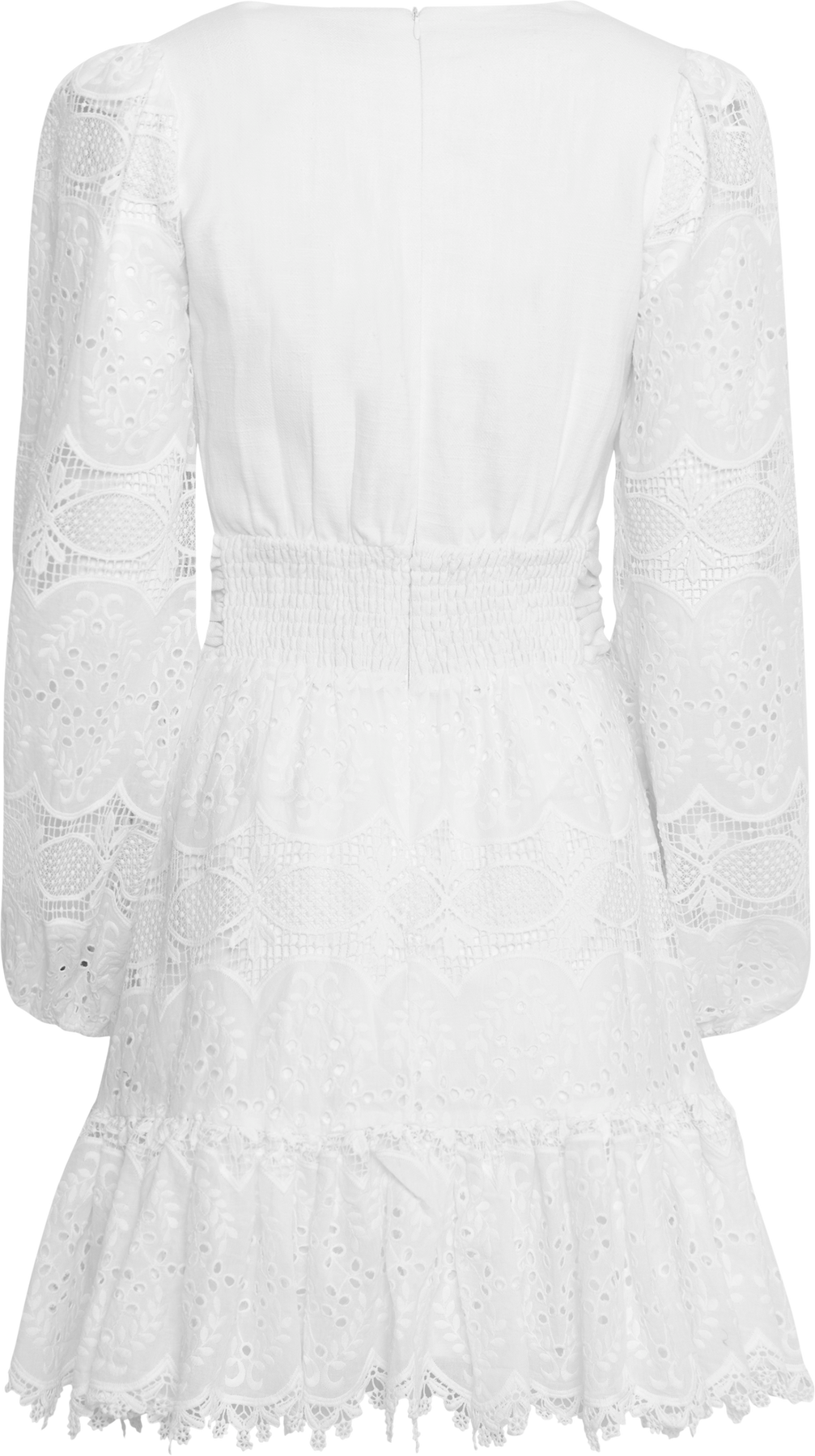 Lani Lace Mini Dress - White