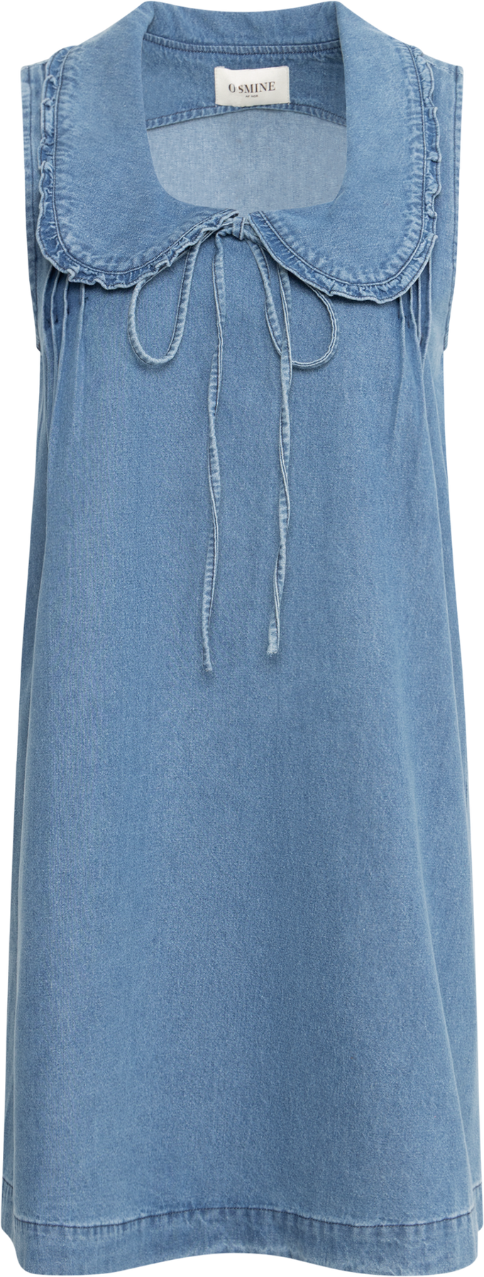 Hedda Denim Mini Dress - Blue