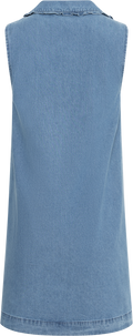 Hedda Denim Mini Dress - Blue