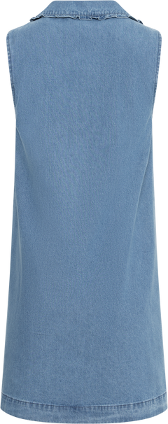 Hedda Denim Mini Dress - Blue