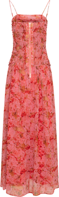 Dagmar Flowy Bandeau Dress - Pink