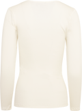 Elini Silk Cotton Long Sleeve - Off White