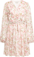 Hedvig Chiffon Mini Dress - Pink Floral