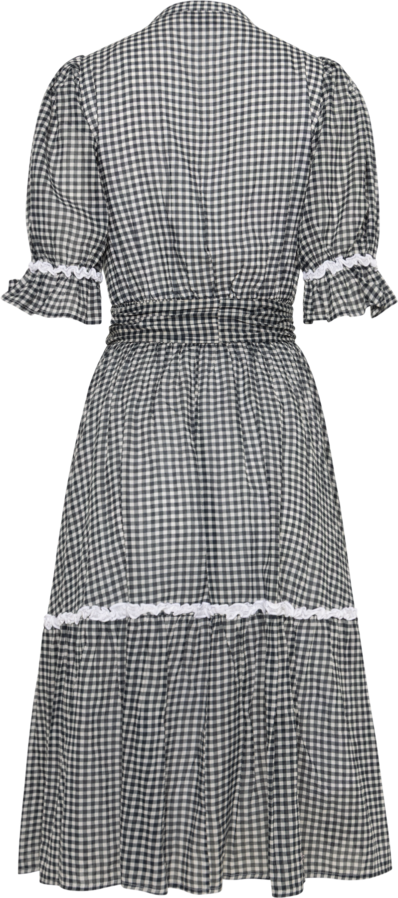 OSMINE af nor - Kjoler - Gertrude Gingham Dress - Black/White