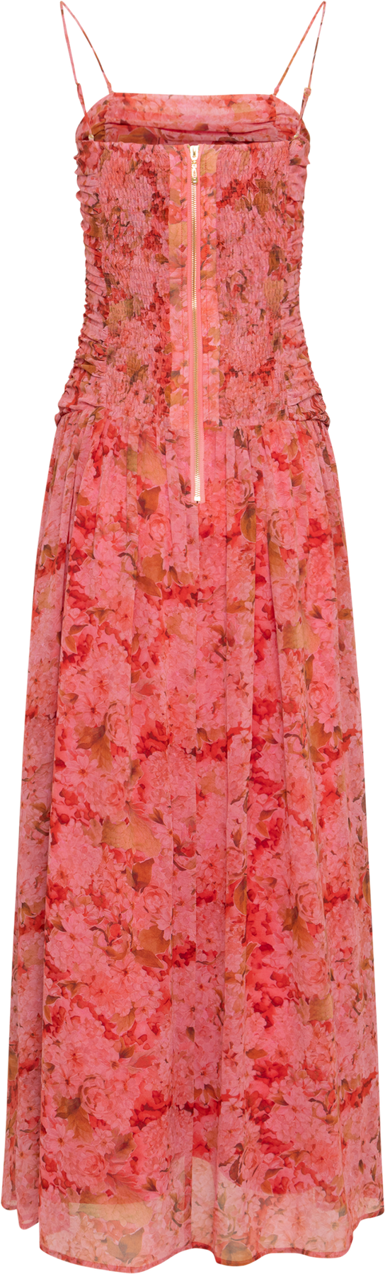 Dagmar Flowy Bandeau Dress - Pink
