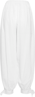 Elea Cotton Voile Pants - White