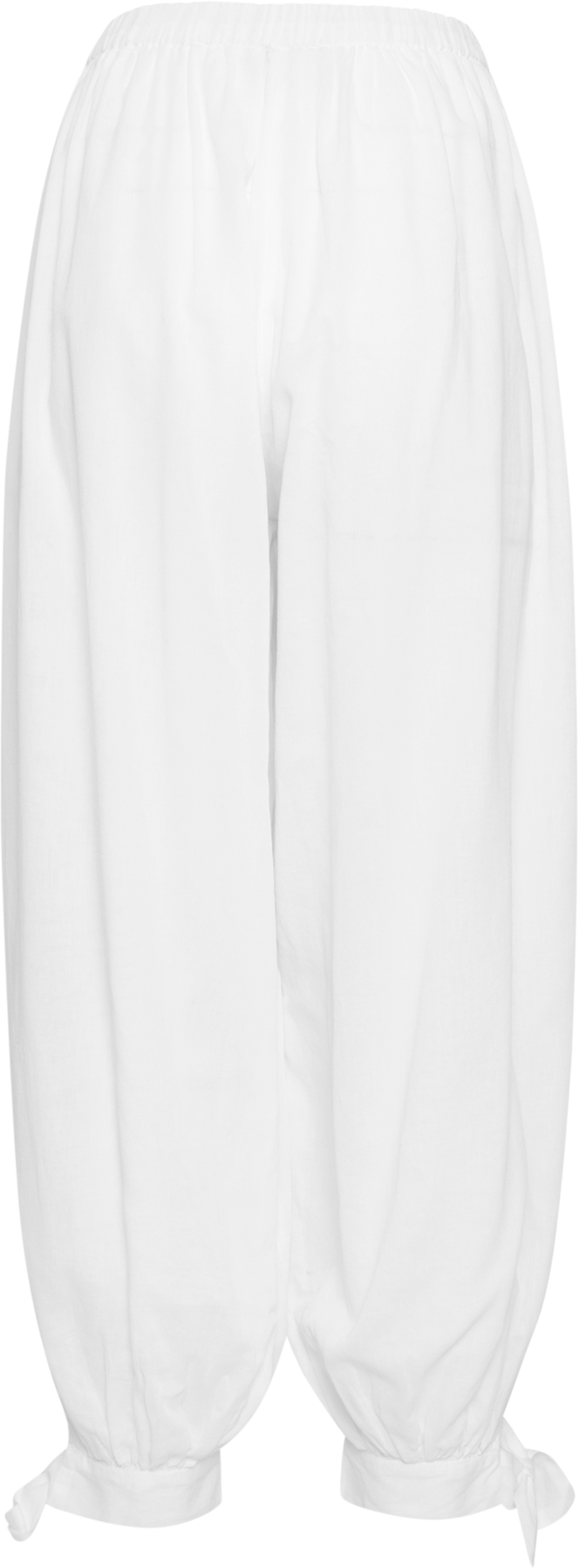 Elea Cotton Voile Pants - White
