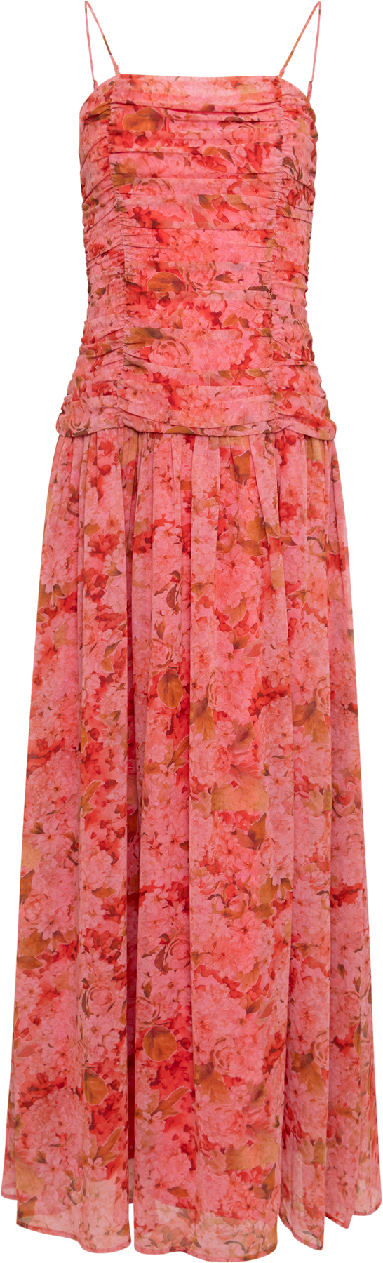 Dagmar Flowy Bandeau Dress - Pink