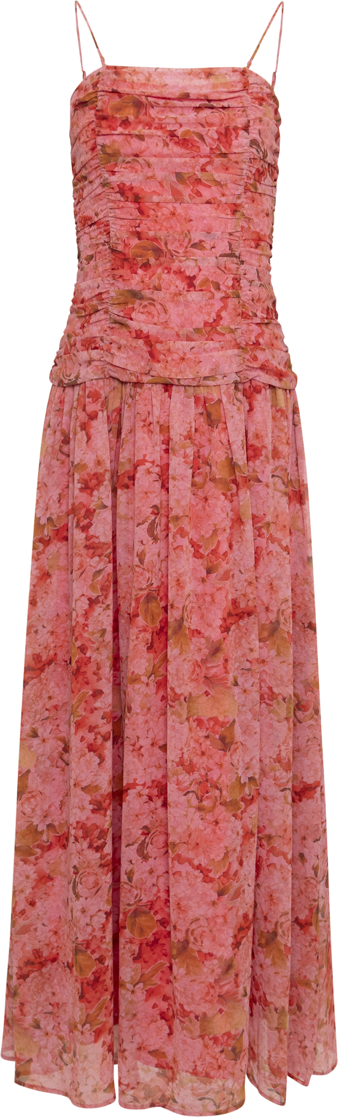 Dagmar Flowy Bandeau Dress - Pink