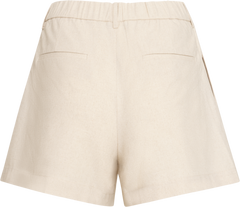 Emina Linen Shorts - Beige
