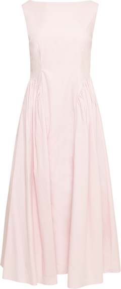 Elva Cotton Poplin Dress - Light Pink
