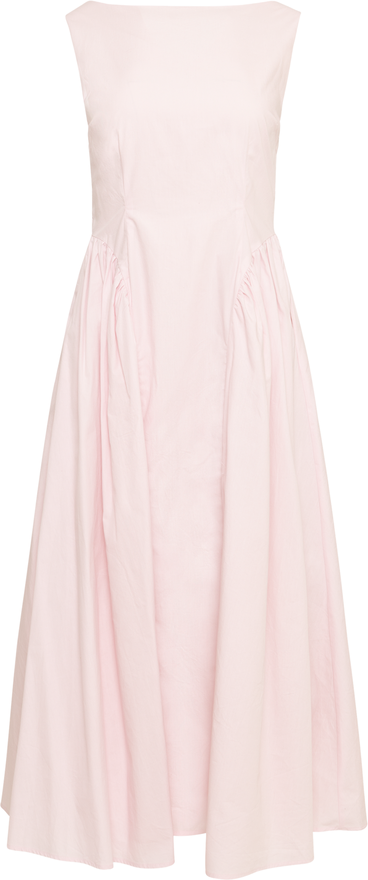 Elva Cotton Poplin Dress - Light Pink