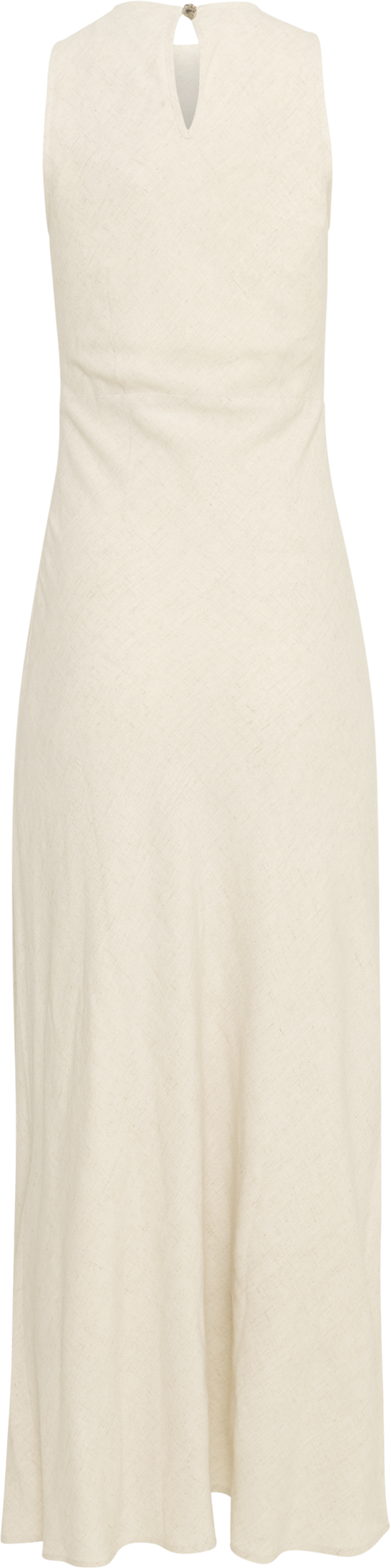 Eden Linen Maxi Dress - Beige