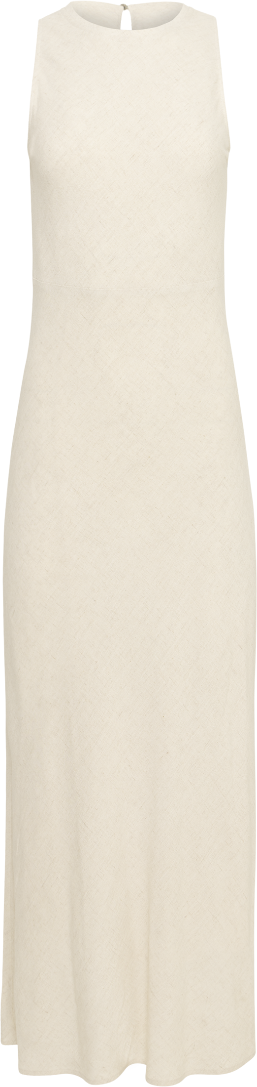 Eden Linen Maxi Dress - Beige