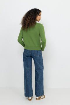 Alma Sweater - Tulip Green