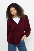 Anneic Cardigan - Bordeaux
