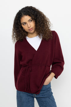 Anneic Cardigan - Bordeaux