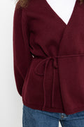 Anneic Cardigan - Bordeaux
