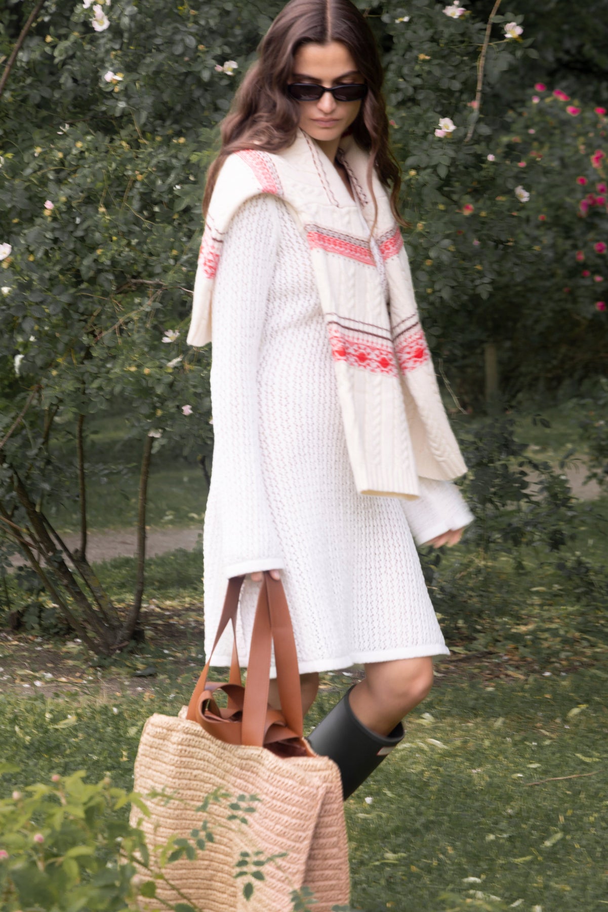 Shopper Raffia - Light Brown