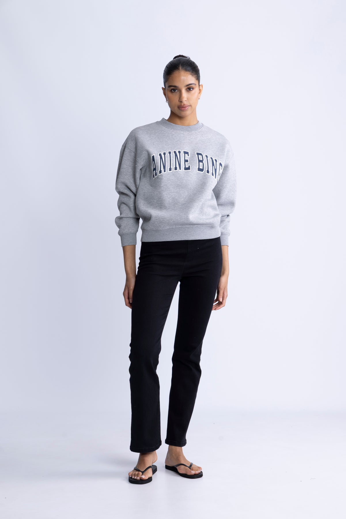 Spencer Sweatshirt Anine Bing - Medium Heather Grey