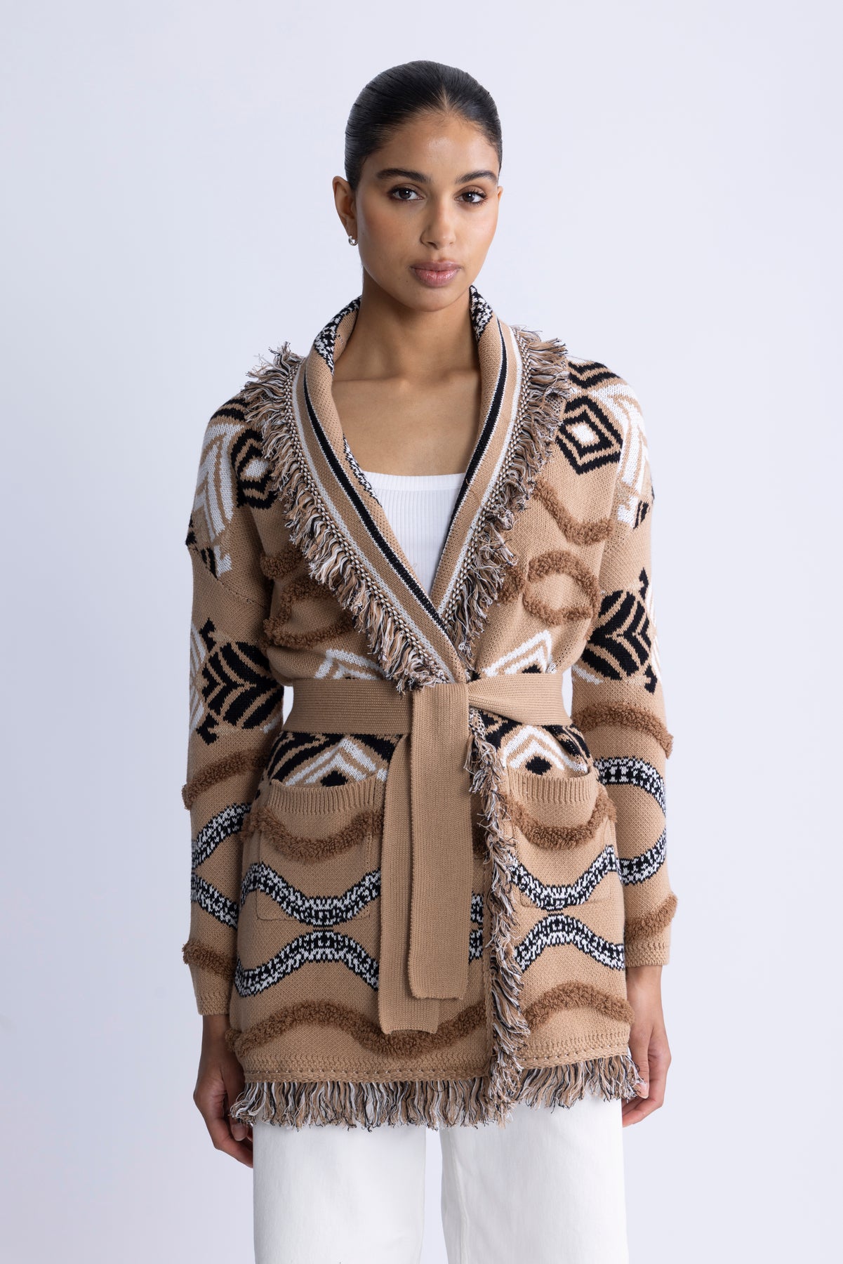 Harmoni Cardigan - Camel
