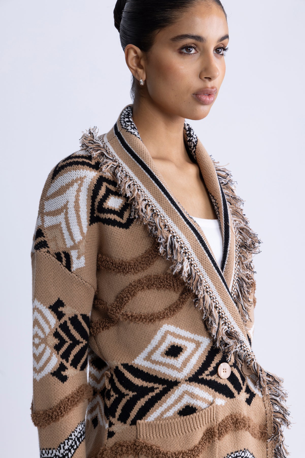 Harmoni Cardigan - Camel